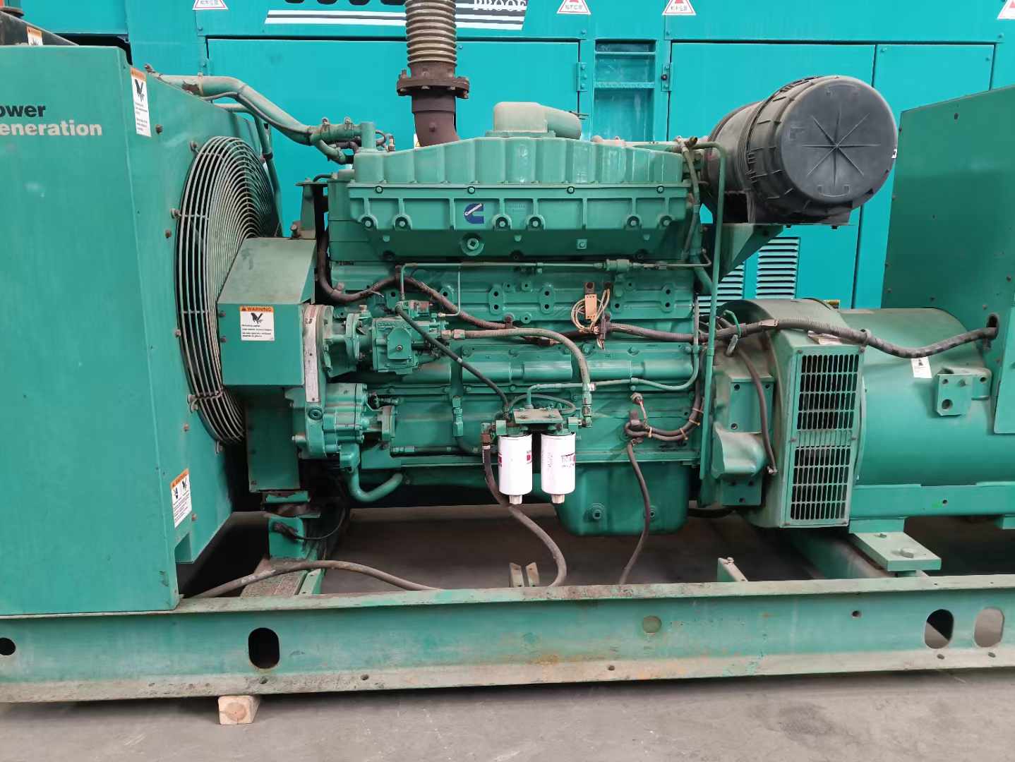 洪湖过载会对 600kW 柴油发电机组造成哪些损害?